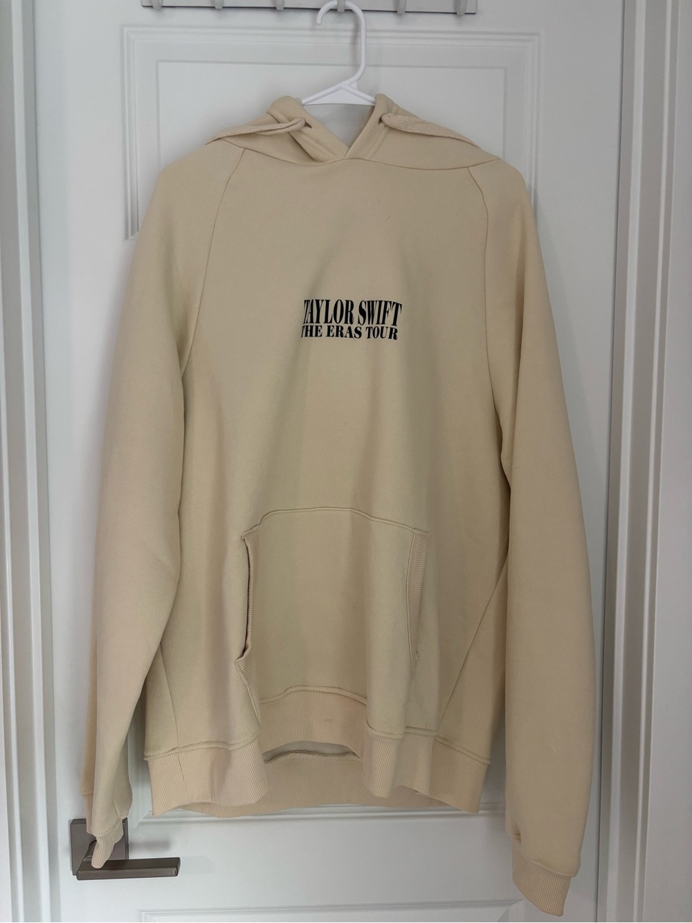 Taylor Swift The Eras Tour Beige Hooded Sweatshirt